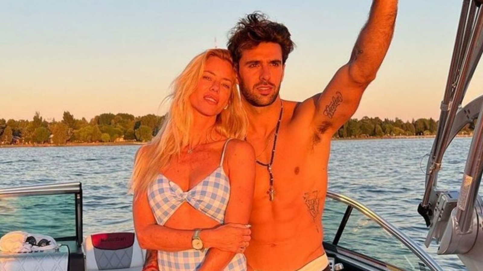 "Capaz te podés escapar": se filtró el mensajes hot del novio de Nicole Neumann con otra mujer
